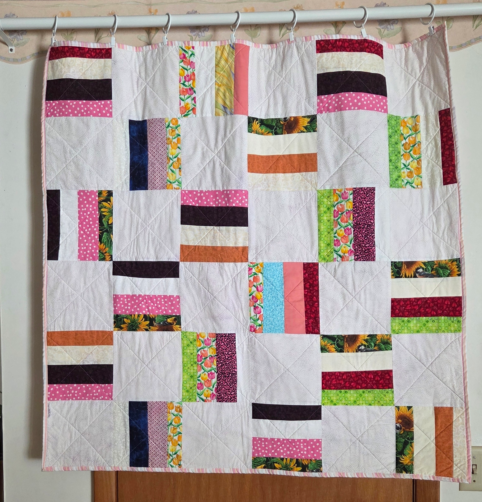 TTQ2 60 Inch x 66 Inch Throw Size Quilt